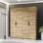 Szekrény X2 Gold 2d Tölgy Craft Aranysárga/Tölgy Craft Aranysárga,3