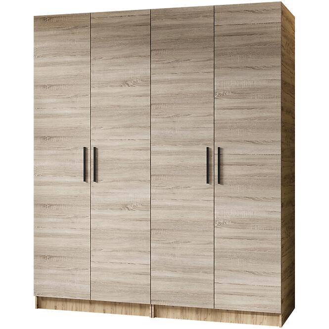 Szekrény X2 Gold 2d Tölgy Craft Aranysárga/Tölgy Sonoma