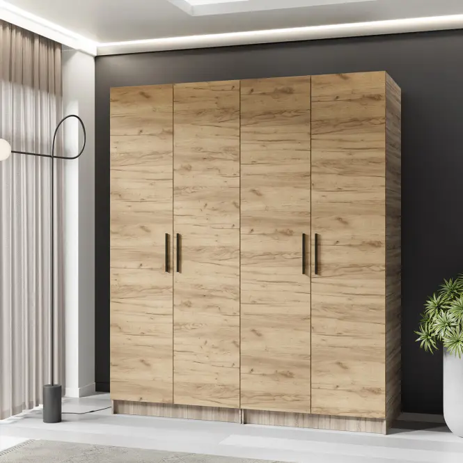 Szekrény X2 Gold 2d Tölgy Sonoma/Tölgy Craft Aranysárga,3