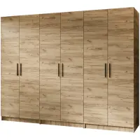 Szekrény X3 Gold 2d Tölgy Craft Aranysárga/Tölgy Craft Aranysárga