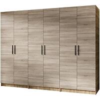 Szekrény X3 Gold 2d Tölgy Craft Aranysárga/Tölgy Sonoma