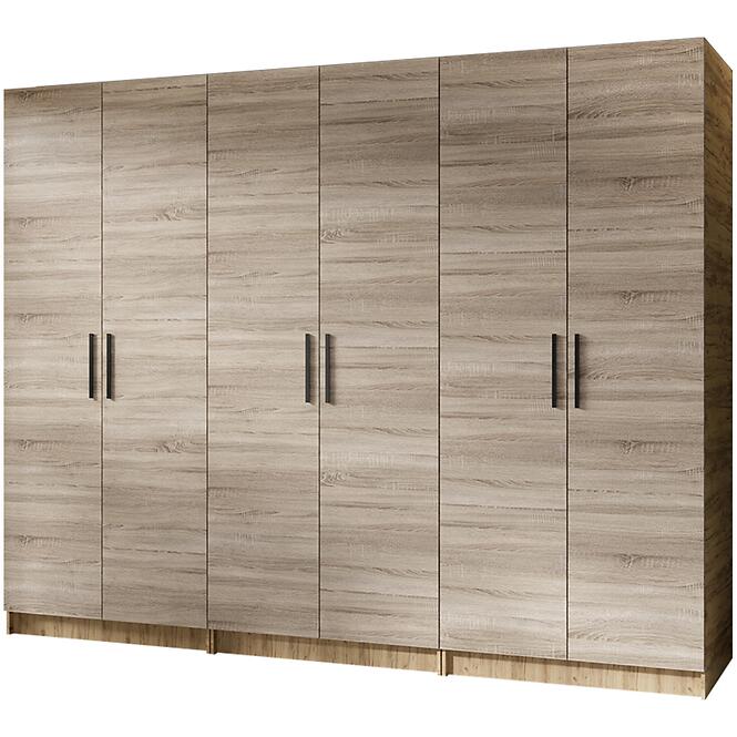 Szekrény X3 Gold 2d Tölgy Craft Aranysárga/Tölgy Sonoma