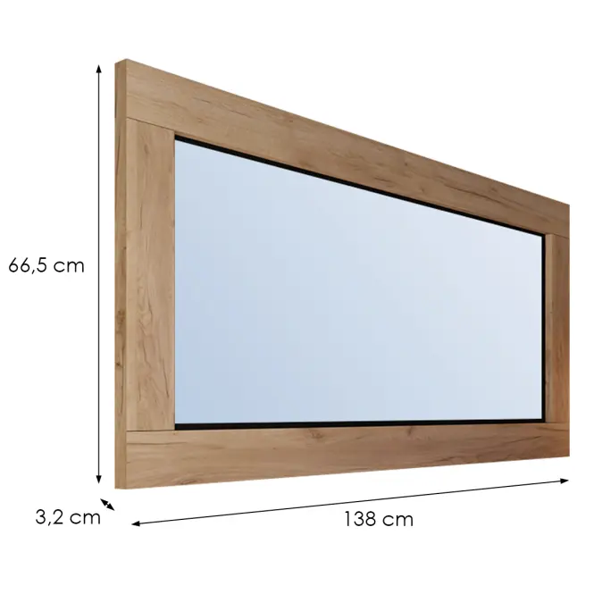 Tükör Vemo Függő Vízszintes Craft,2