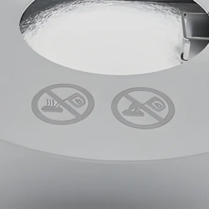 Égő biokandalló Diy kerek