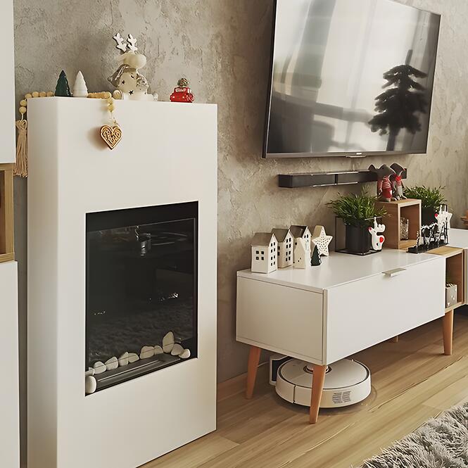 Biokandalló portál Modern fehér szerkezet,7