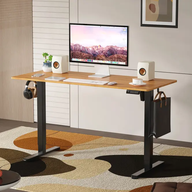 Íróasztal Lv1715 Control Lite 140 Fekete/Faipari