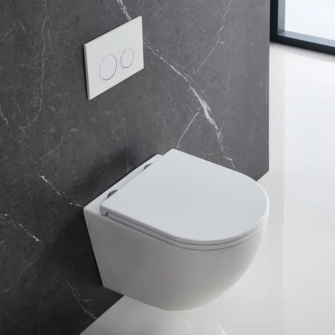 Függő WC csésze Dotto matt white,3