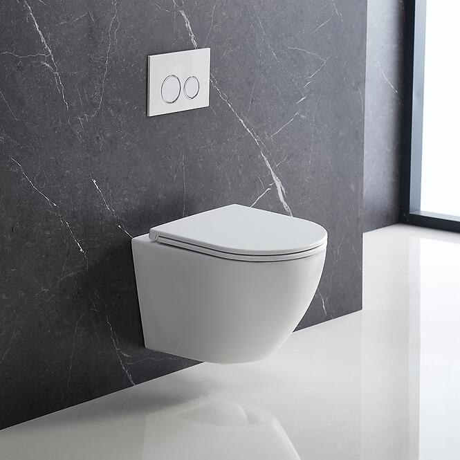 Függő WC csésze Dotto matt white
