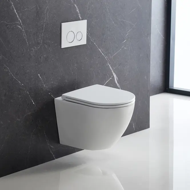 Függő WC csésze Dotto matt white,4