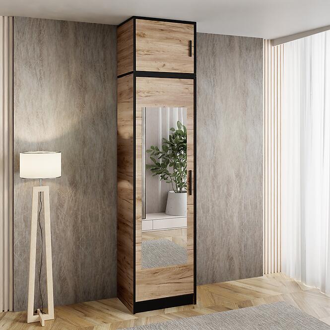 Szekrény Roj 1d Arany Craft tölgy,3