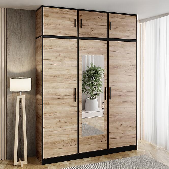 Szekrény Roj 3d Arany Craft tölgy,3