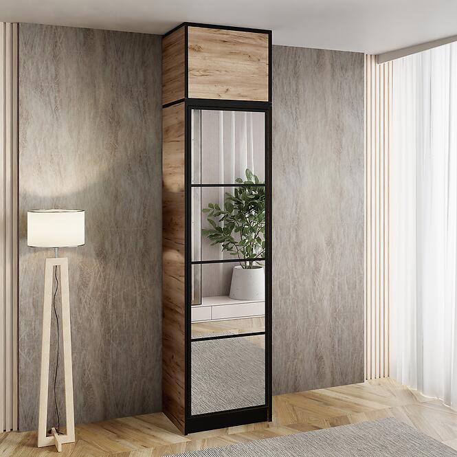 Szekrény Eden 1d Arany Craft tölgy,3