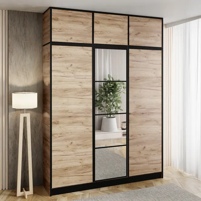 Szekrény Eden 3d Arany Craft tölgy,3
