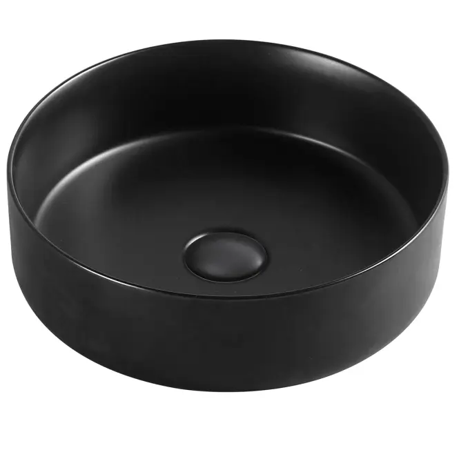 Mosdókagyló lapon Marubo-Aruba black mat
