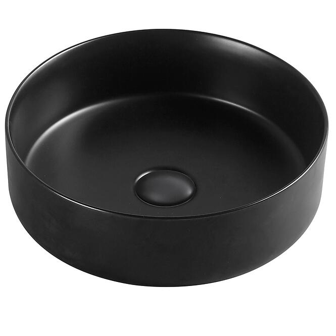 Mosdókagyló lapon Marubo-Aruba black mat