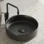 Mosdókagyló lapon Marubo-Aruba black mat,5