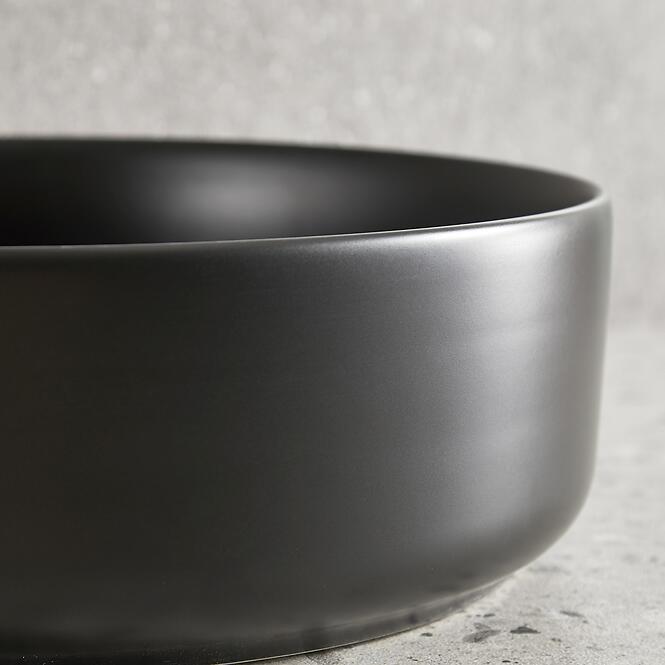 Mosdókagyló lapon Marubo-Aruba black mat,6