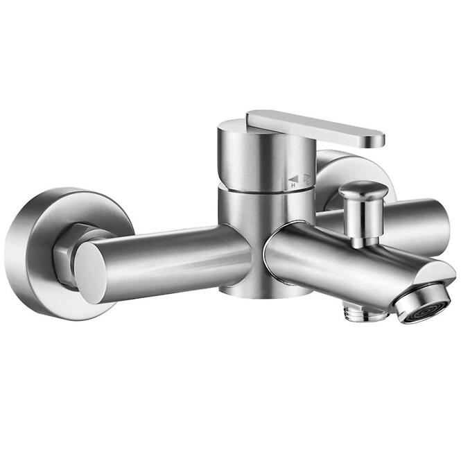 Fürdőkád csaptelep Rea Ontario csiszolt nikkel