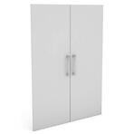 Készlet 2 ajtó regál Torino 75x1,6x105 cm fehér