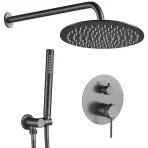 Zuhanyszett Rea rejtett Lungo Grip titán + BOX