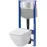 WC készlet C500 MODUO PLUS SQUARE