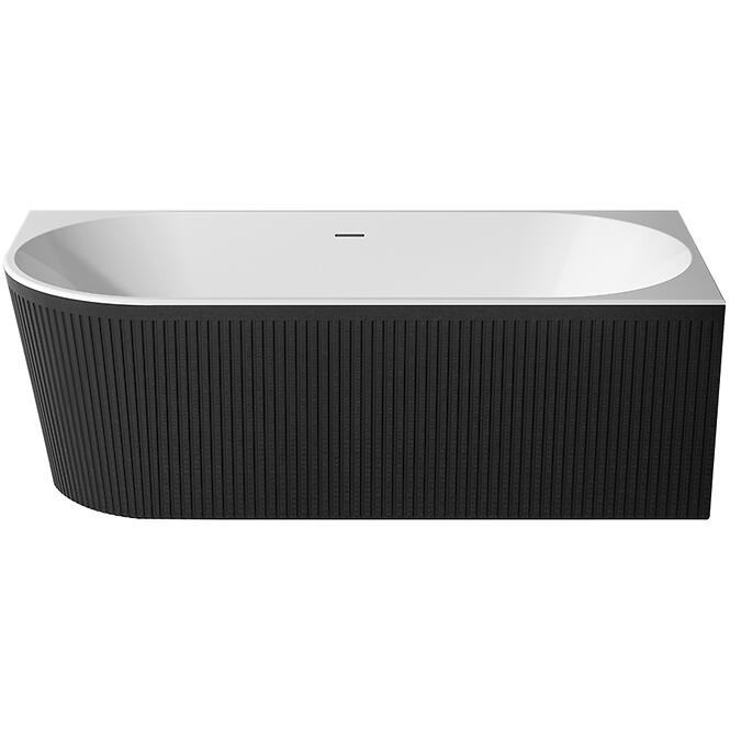 Szabadon álló kád Nox Black 170x80x58 jobbos