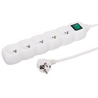 Hosszabbító kábel 5G 3X1 Z/U 1,5M 35515 fehér