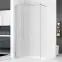 Zuhanyfal Walk-In Fly 120x195 króm,2