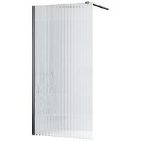 Zuhanyfal Walk-In Fly 100x195 black