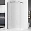 Zuhanyfal Walk-In Fly 100x195 black,2