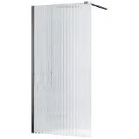 Zuhanyfal Walk-In Fly 120x195 black