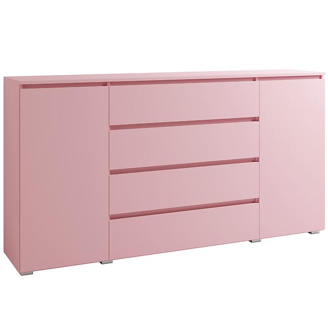 Komód 4s2d Cosmo C06 Rózsaszín