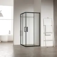 Zuhanykabin Atlas 90x90x210 black