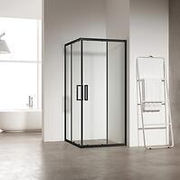 Zuhanykabin Atlas 90x90x210 black