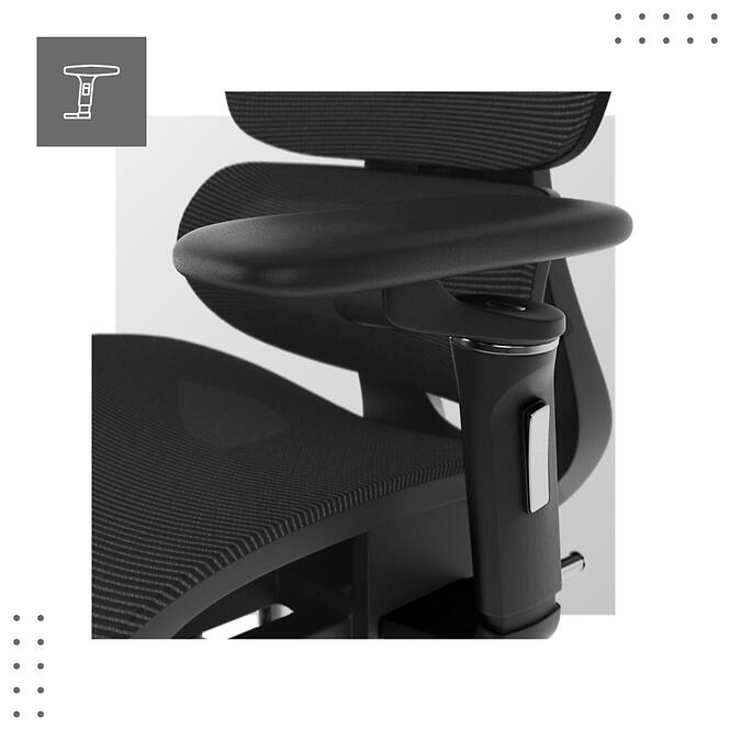 Forgószék Expert 7.9 black