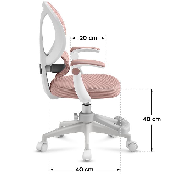 Forgószék Junior 4.5 pink