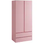 Szekrény 2d Cosmo C02 rózsaszín