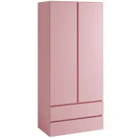 Szekrény 2d Cosmo C02 rózsaszín