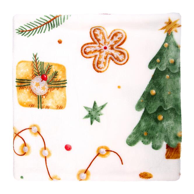Párnahuzat Christmas 40x40 cm fehér