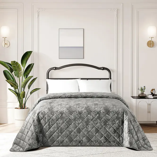 Paplanhuzat ágyhoz Mirella RQ-093 220x250 cm szürke