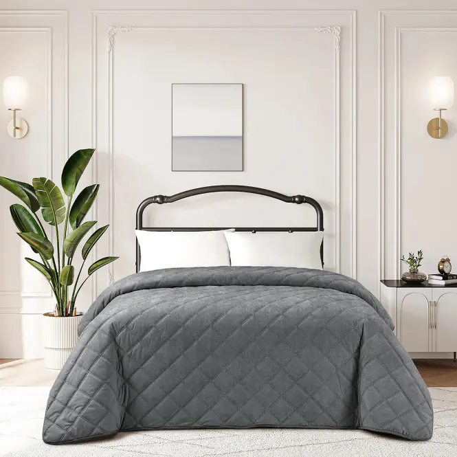 Paplanhuzat ágyhoz Ela RQ-110 170x220 cm szürke