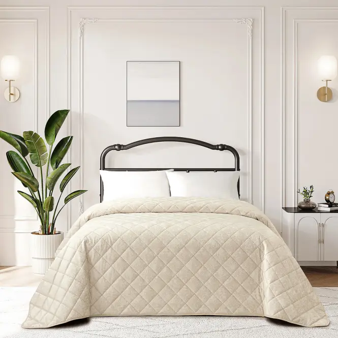 Paplanhuzat ágyhoz Emilia RQ-090 170x220 cm bézs