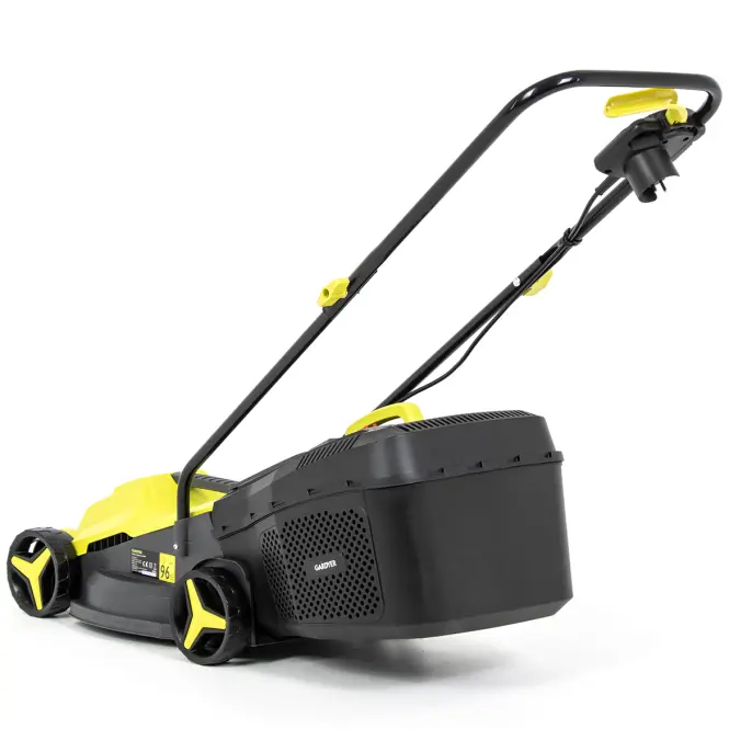 Elektromos fűnyíró 1000 W gyűjtőtartállyal 25 l GARDYER M100,3