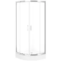 Zuhanykabin Brasco 80x80x190 króm S168-001
