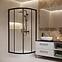 Zuhanykabin Brasco 80x80x190 black S168-003,4