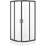 Zuhanykabin Brasco 90x90x190 black S168-004