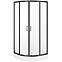 Zuhanykabin Brasco 90x90x190 black S168-004