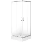 Zuhanykabin Brasco 80x80x190 króm S168-005