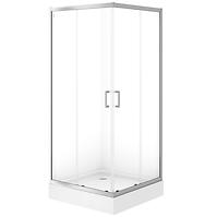 Zuhanykabin Brasco 90x90x190 króm S168-006