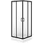 Zuhanykabin Brasco 80x80x190 black S168-007